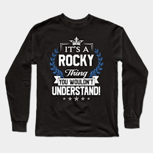 Rocky Long Sleeve T-Shirt